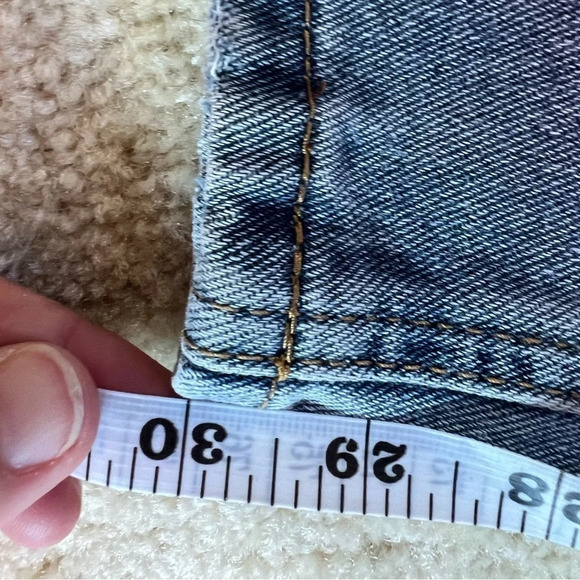Great Smoky Button Fly Blue Indigo High Waist NWT Jeans Size 11 - Picture 7 of 7